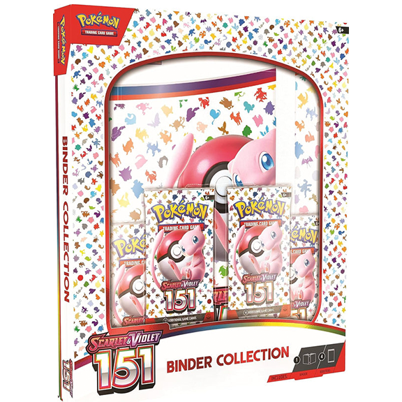 Pokemon TCG Scarlet & Violet 3.5 Pokemon 151 Binder Collection