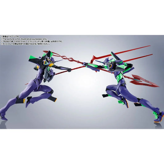 ROBOT Damashii (SIDE EVA) Evangelion Unit 1 + Cassius Spear (Renewal Color Edition)