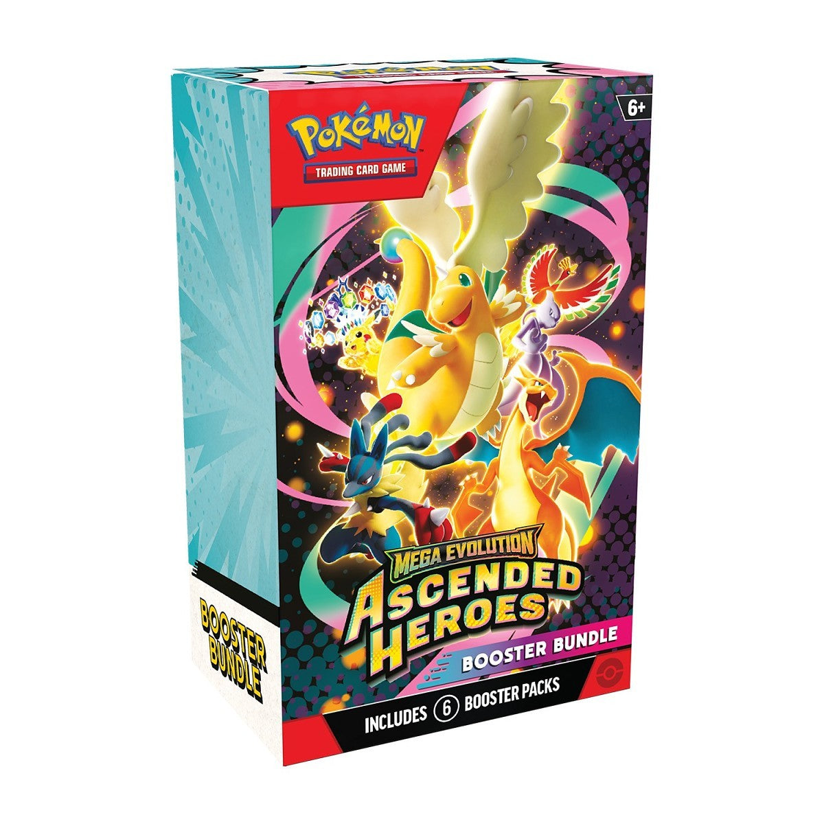 Pokémon TCG: Mega Evolution-Ascended Heroes Booster Bundle (6 Packs) - PRE-SALE