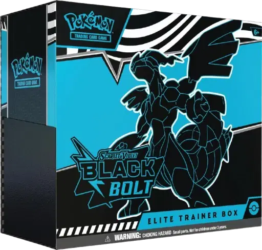 Pokemon TCG Scarlet & Violet - Black Bolt Elite Trainer Box
