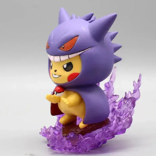 Pokémon Pikachu Gengar Figure - 12cm