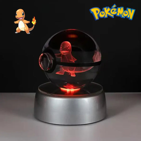 Poké Ball LED Crystal Charmander Pokémon