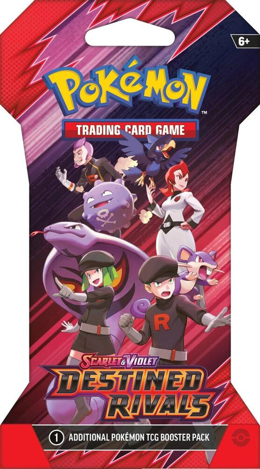 Pokémon TCG: Scarlet & Violet-Destined Rivals Sleeved Booster Pack (10 Cards) - 1 Pack