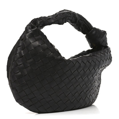 Nappa Intrecciato Teen Jodie Hobo Fondant