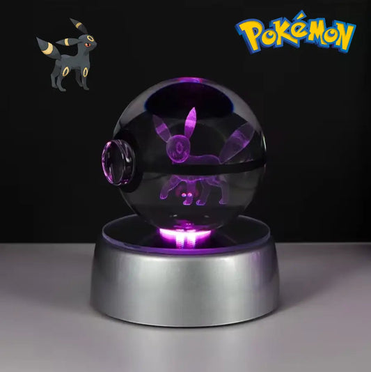Pokéball LED Crystal Noctali Pokémon