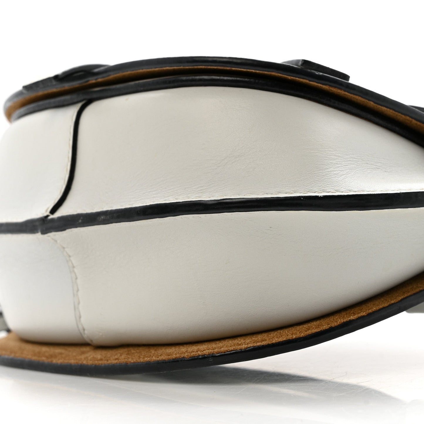 Calfskin Mini Gate Belt Bag Kaolin