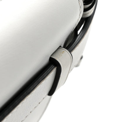 Calfskin Mini Gate Belt Bag Kaolin