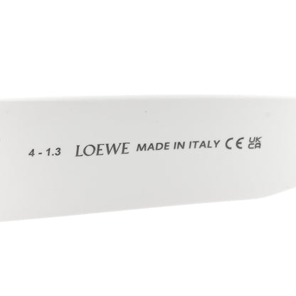 Acetate Sunglasses LW40033I White