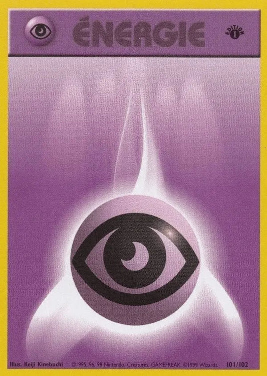 Pokémon Card Psychic Energy – Base Set 1st Edition