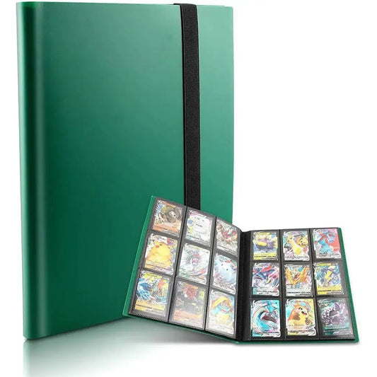 Green Pokémon Card Binder – 360 TCG &amp; Collection Card Album