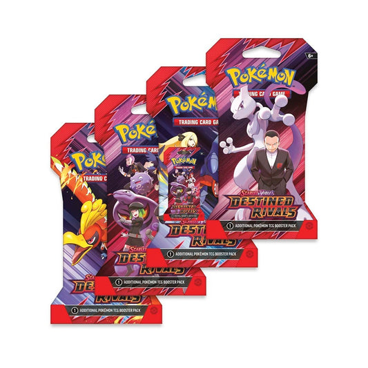 Pokémon TCG: Scarlet & Violet-Destined Rivals Sleeved Booster Pack (10 Cards) - 1 Pack