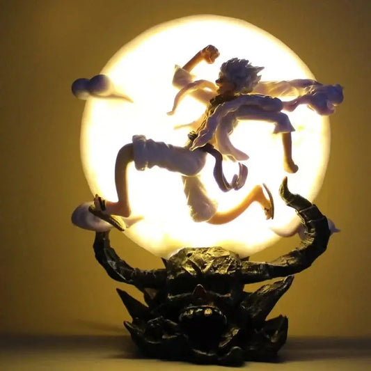 One Piece Luffy Gear 5 Figure – Moon Effect (14 cm)