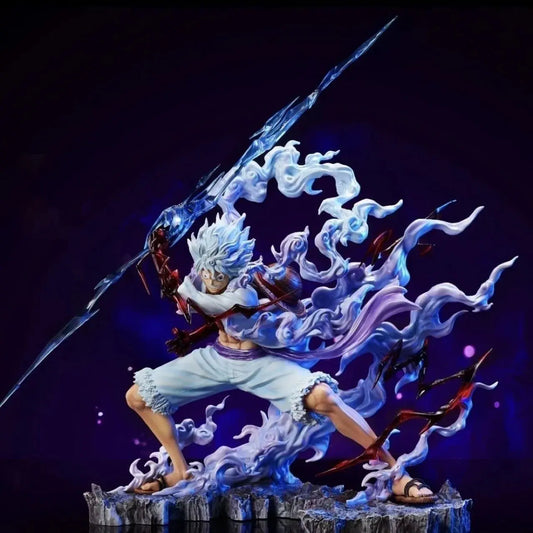 One Piece Luffy Gear 5 Figure – Combat Version (25 cm)