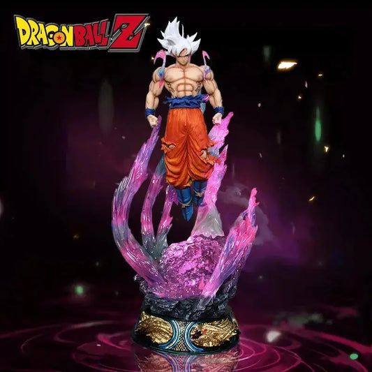 Son Goku Ultra Instinct 25cm LED Figure - Dragon Ball Super PVC Bandai