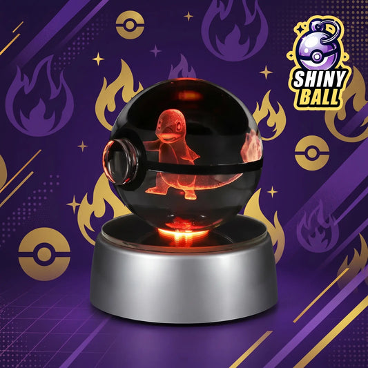 Poké Ball LED Crystal Charmander Pokémon