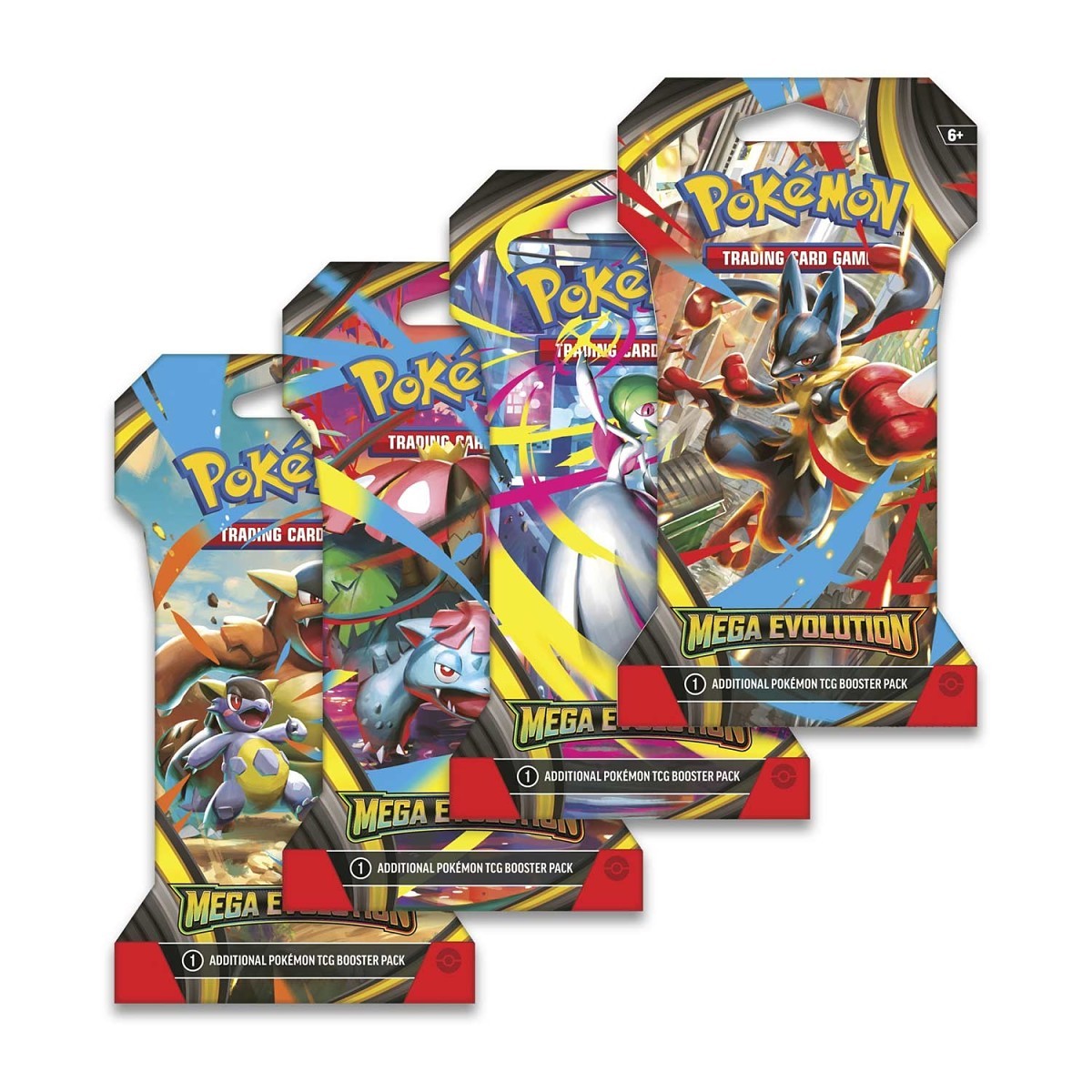 Pokémon TCG: Mega Evolution Sleeved Booster Pack (10 Cards) - 1 Pack