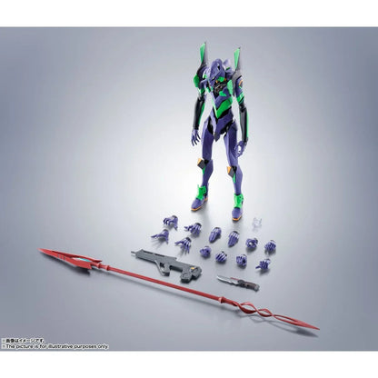 ROBOT Damashii (SIDE EVA) Evangelion Unit 1 + Cassius Spear (Renewal Color Edition)