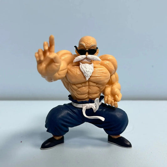 Dragon Ball Master Roshi Muscular Figure 10cm - Master Kame Sennin PVC Statue