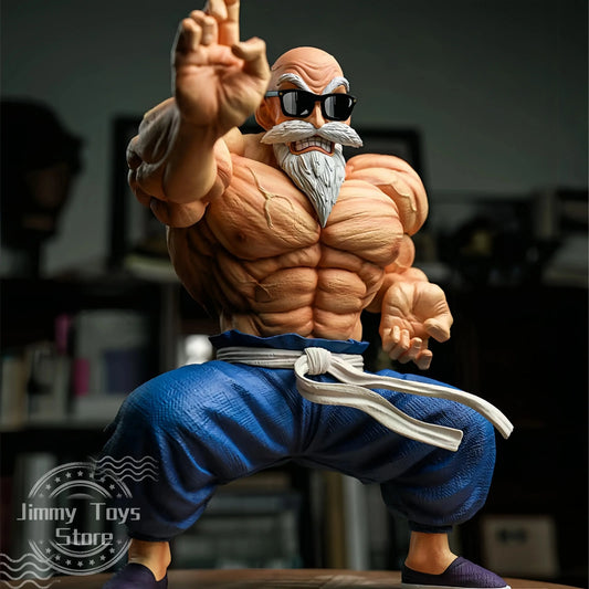 Dragon Ball Master Roshi Muscular Figure 10cm - Master Kame Sennin PVC Statue