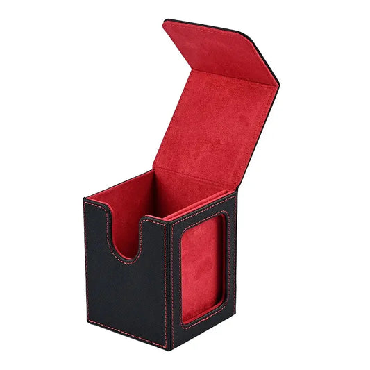 Pokémon Red &amp; Black Card Storage Box (+120 cards)