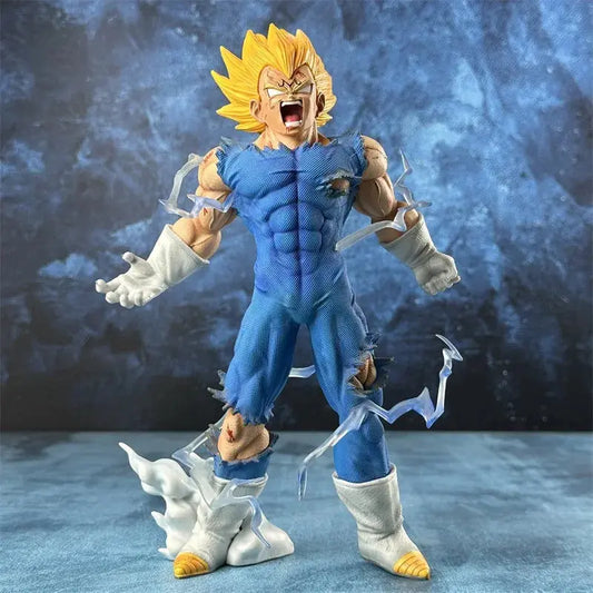 Dragon Ball Z Vegeta Majin Figure 27cm - Super Saiyan Self-Destruct PVC Statue