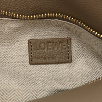 Grained Calfskin Small Puzzle Edge Bag Sand