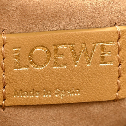 Mellow Nappa Donut Chain Large Flamenco Knot Clutch  Sahara