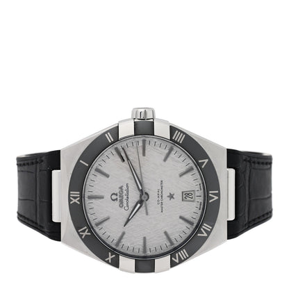Stainless Steel Alligator 41mm Constellation Co-axial Master Chronometer Automatic Watch Grey 131.33.41.21.06.001