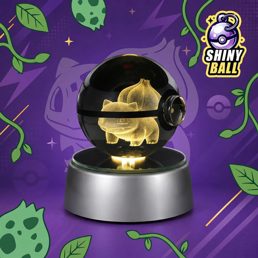 Pokéball LED Crystal Bulbasaur Pokémon