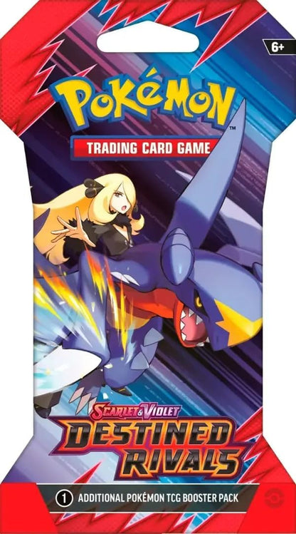 Pokémon TCG: Scarlet & Violet-Destined Rivals Sleeved Booster Pack (10 Cards) - 1 Pack