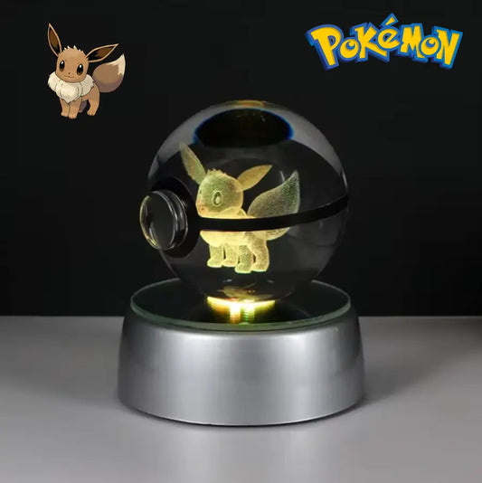 Eevee Crystal LED Poké Ball Pokémon