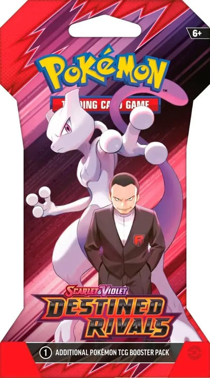 Pokémon TCG: Scarlet & Violet-Destined Rivals Sleeved Booster Pack (10 Cards) - 1 Pack