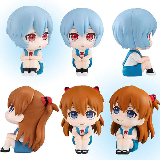 Genesis Evangelion Ayanami Rei Asuka Chibi Figure
