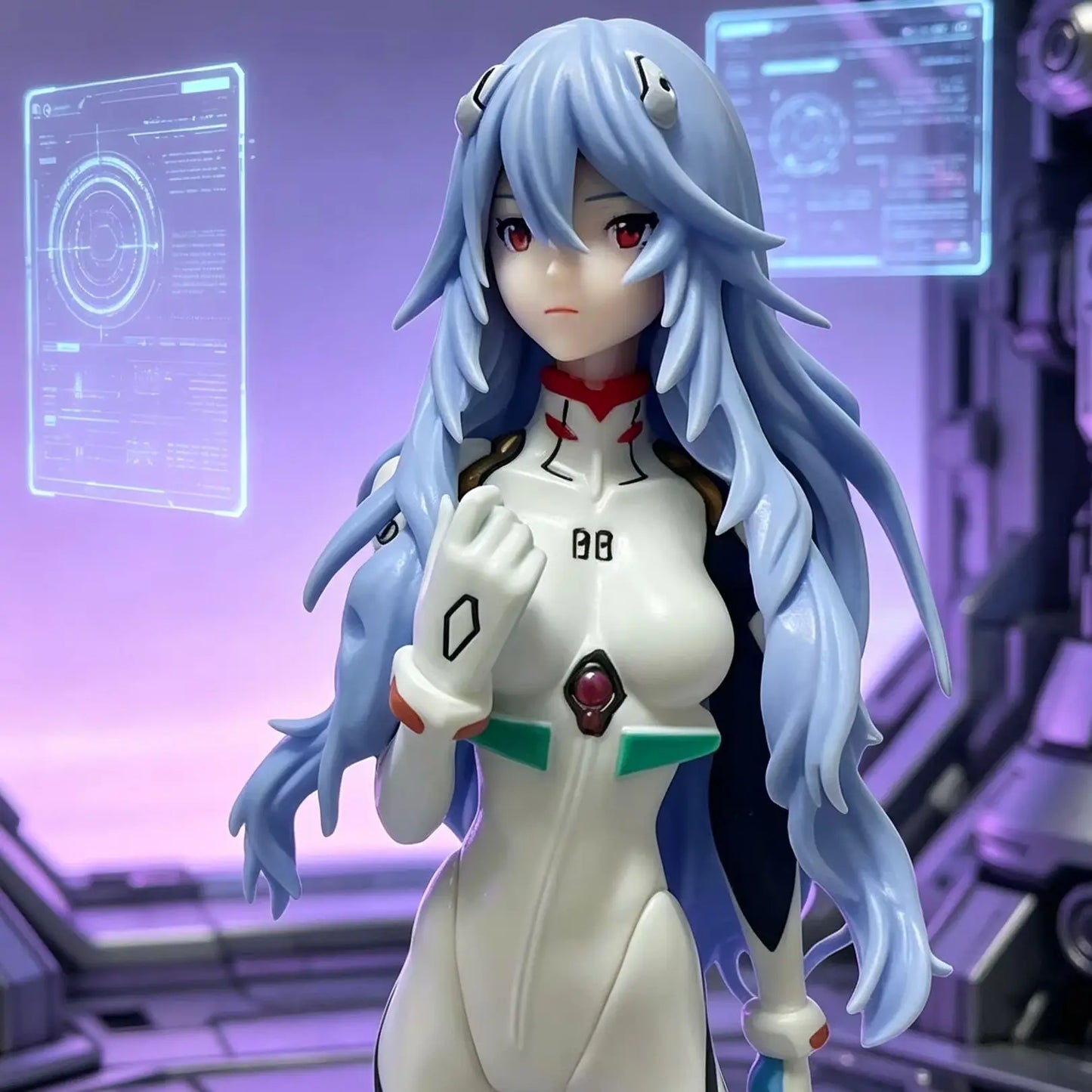 Neon Genesis Evangelion EVA Long-Haired Rei Ayanami Figurine