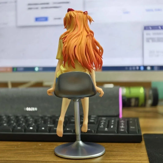 New 25CM EVA BBG Asuka Langley Soryu Figure
