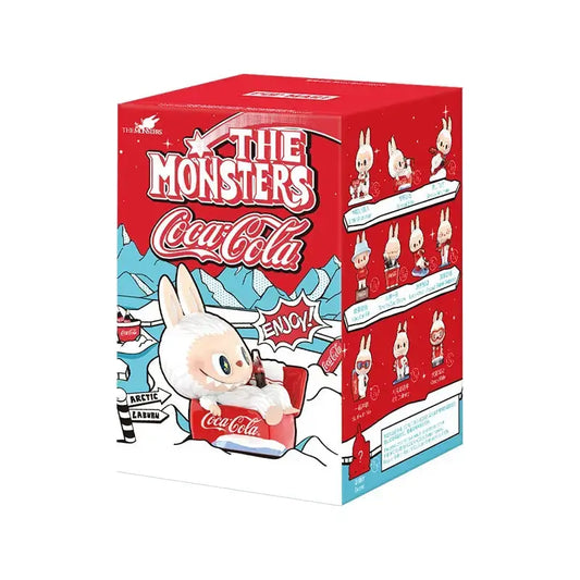 THE MONSTERS COCA-COLA Series - Labubu Blind Box POP MART 7.7-10.7cm