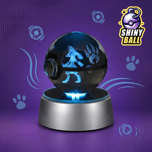 Pokéball LED Crystal Lucario Pokémon