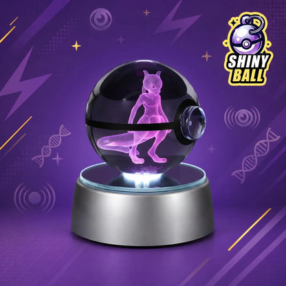 Pokéball LED Crystal Mewtwo Pokémon