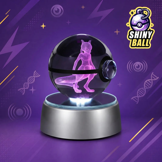 Pokéball LED Crystal Mewtwo Pokémon