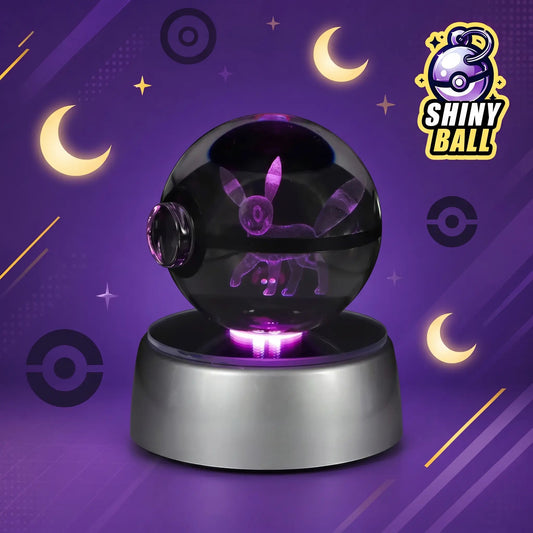 Pokéball LED Crystal Noctali Pokémon
