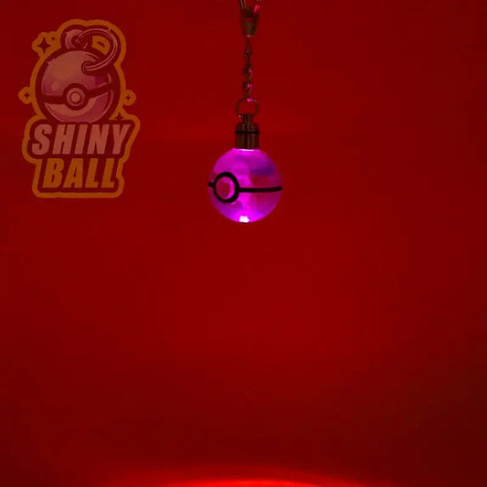 Pokémon Crystal LED Pokéball Keychain