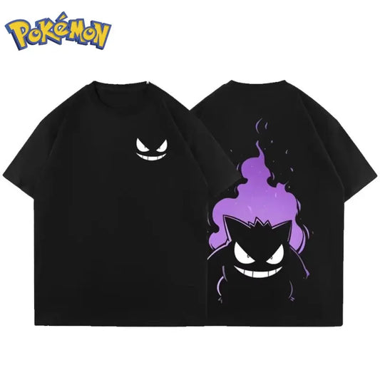 Pokémon Gengar T-shirt – Harajuku Y2K Oversize